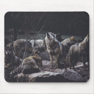 Wolf Pack Mouse Mat