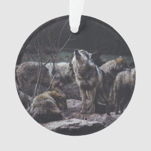 Wolf Pack Ornament