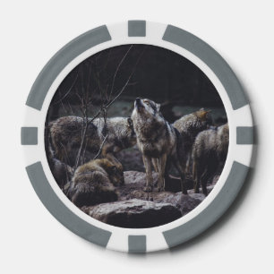 Wolf Pack Poker Chips