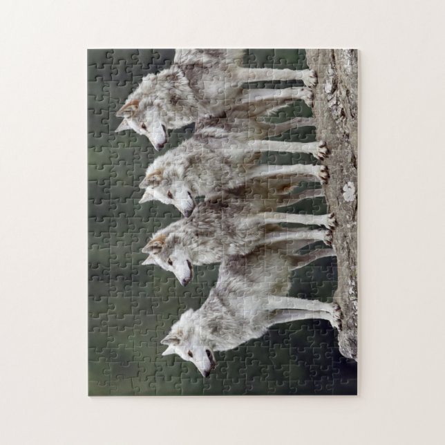 Wolf Pack Puzzle (Vertical)