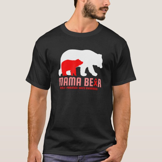 Wolf Parkinson White Awareness Wpw Syndrome Relate T-Shirt (Front)