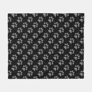 Wolf Paw Fleece Blanket