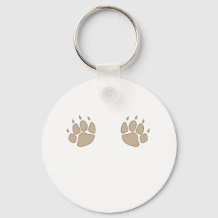 Wolf Paws Key Ring