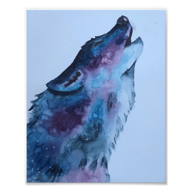 Wolf Photo Print (Front)
