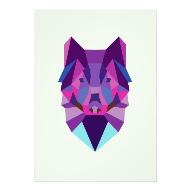 Wolf Photo Print (Front)