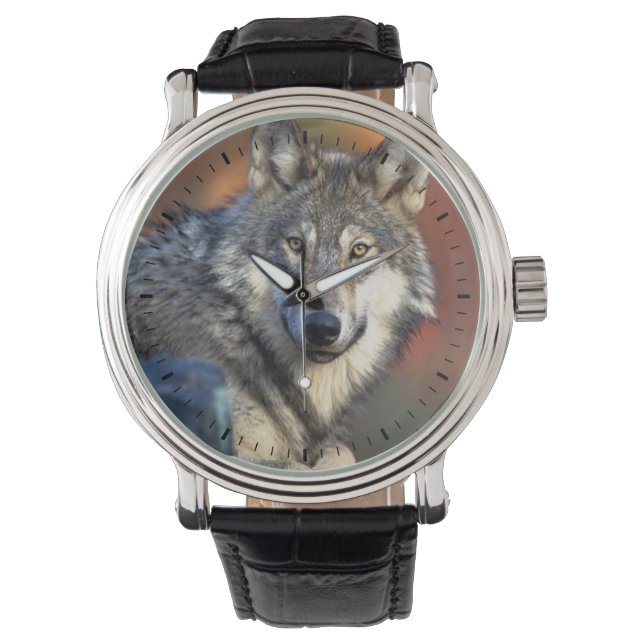 Wolf Photograph Watch (Front)