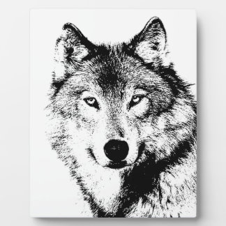 Wolf Plaque