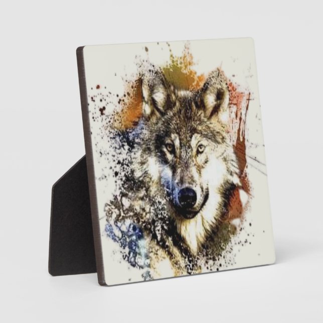 Wolf   plaque (Front)