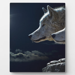 Wolf plaque
