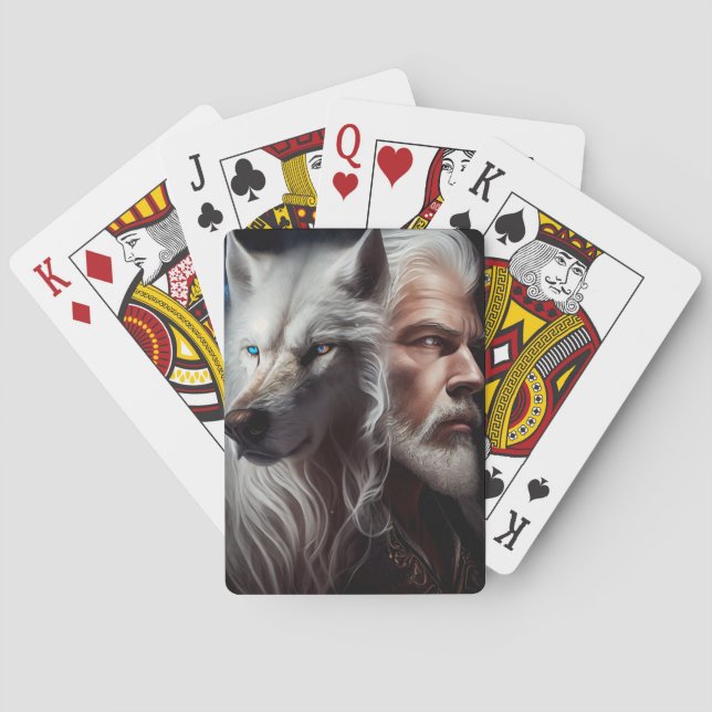 Wolf Play Cards (Back)