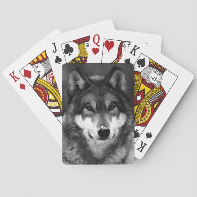 Wolf Playing Cards (Back)