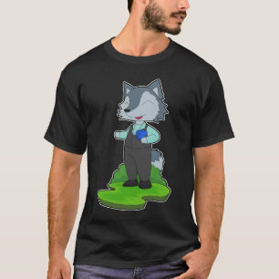 Wolf Poker Poker cards Card game T-Shirt
