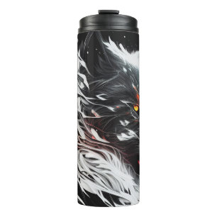 Wolf Portrait Animal Painting Wildlife Adventure Thermal Tumbler