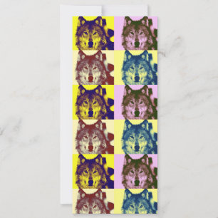 Wolf Portrait Invitation