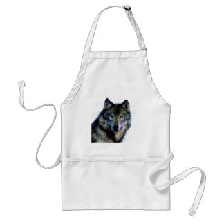 Wolf Portrait Standard Apron