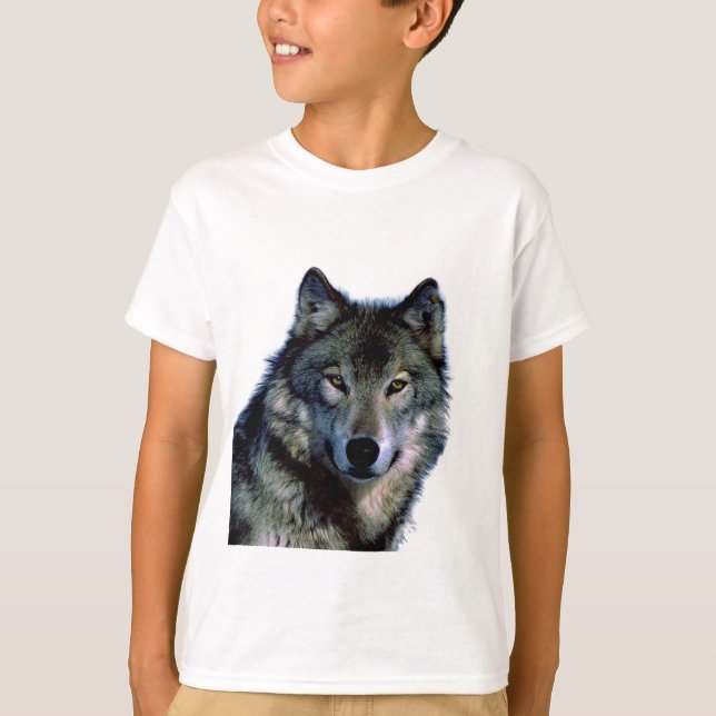 Wolf Portrait T-Shirt (Front)