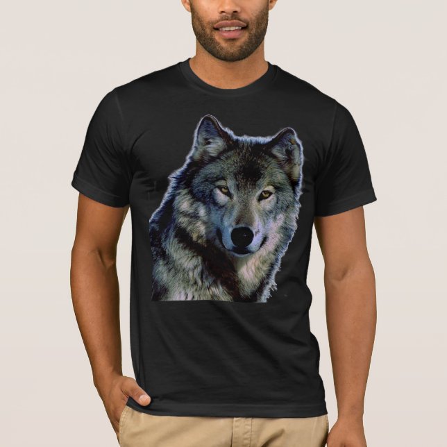 Wolf Portrait T-Shirt (Front)
