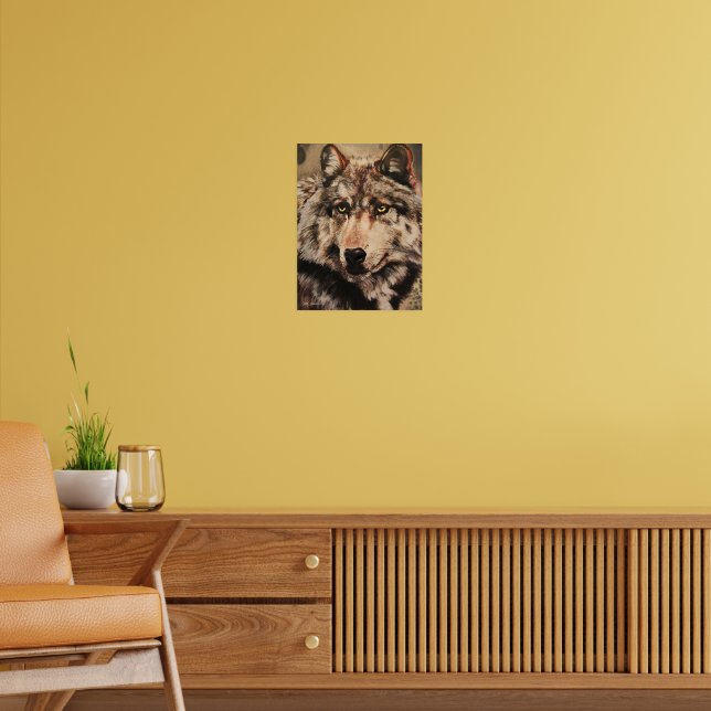Wolf Poster Print (Living Room 2)
