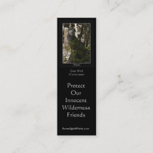 WOLF PROTECTION Bookmarks \ Profile Cards