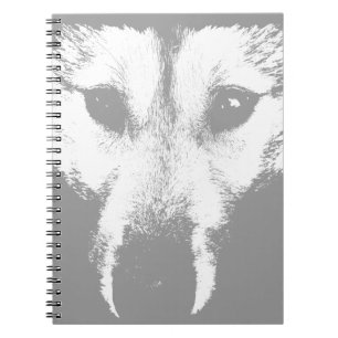 Wolf Pup Notebook Siberian Husky Pup Journal Book