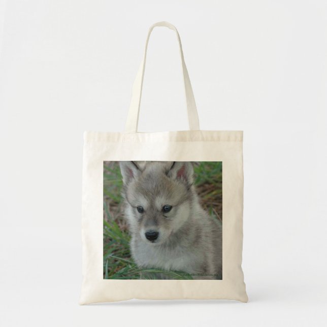 Wolf Pup Tote (Front)