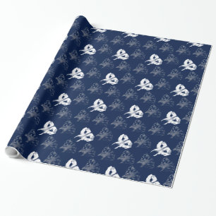 Wolf Pup Wrapping Paper Wolf Puppy Sled Dog Paper