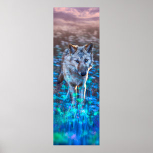 Wolf Puppy LONG MAY YOUR INNOCENCE REIGN Poster
