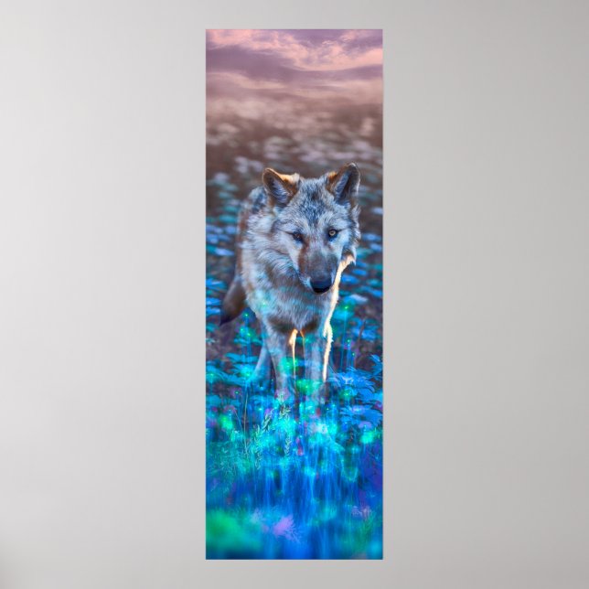 Wolf Puppy LONG MAY YOUR INNOCENCE REIGN Poster (Front)