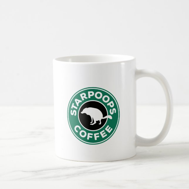 Wolf Ralf - Starpoops coffee mug (Right)