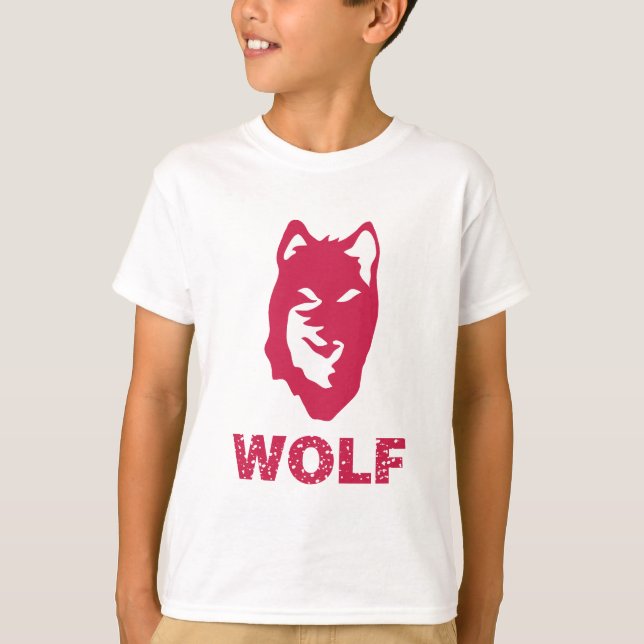 Wolf (Red) T-Shirt (Front)