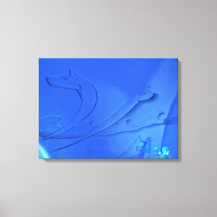 Wolf Room at Hotel de Glace, Quebec, Canada Canvas Print