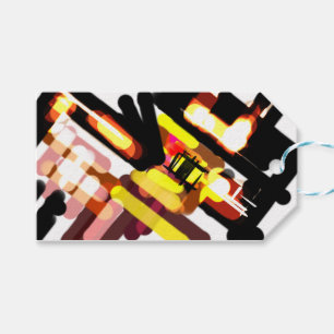 Wolf run night gift tags