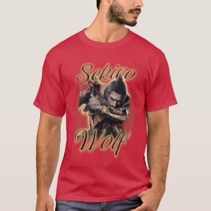 Wolf Sekiro Vintage Airbrush Tee