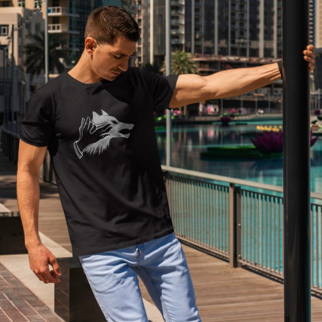 Wolf Shadow  T-Shirt (Creator Uploaded)