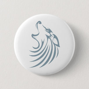 Wolf Shirts   Cool Custom Wolf Shirts Logo 6 Cm Round Badge