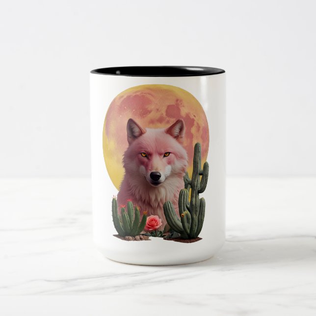 Wolf Six: Two-Tone Coffee Mug (Center)