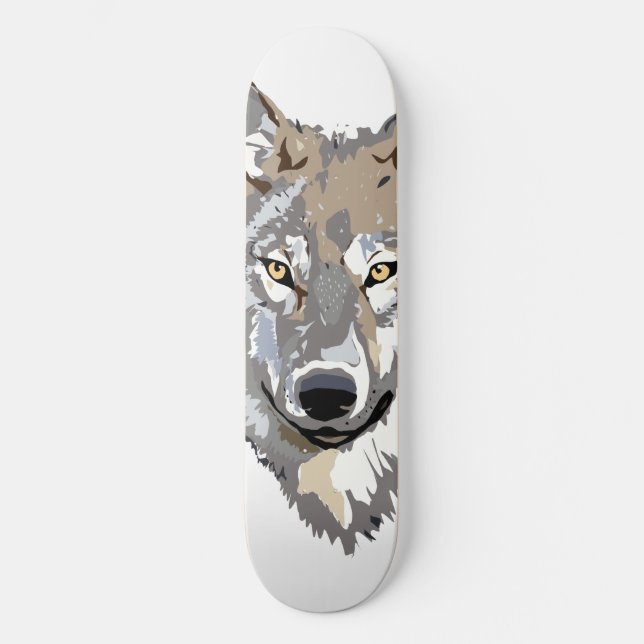 Wolf Skateboard (Front)