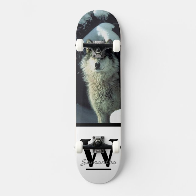 Wolf Skateboard (Front)