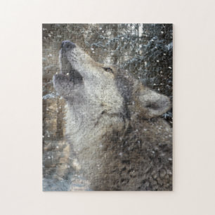 Wolf Song - Pastel Jigsaw Puzzle