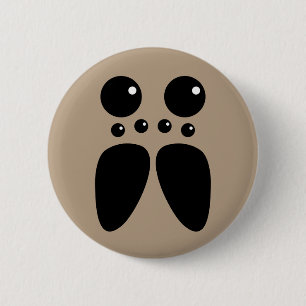 Wolf Spider Face Button