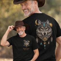 Wolf Spirit Animal | Boho Wolf Totem  