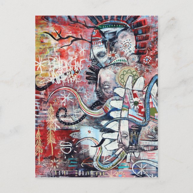 Wolf Spirit Postcard (Front)