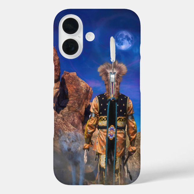 Wolf Spirit  WHEN ROCKS COULD TALK Case-Mate iPhone Case (Back)