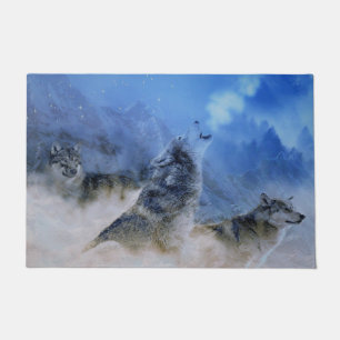 Wolf Spirits Doormat