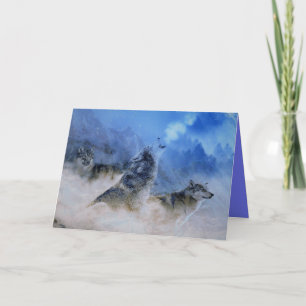 Wolf Spirits Holiday Card