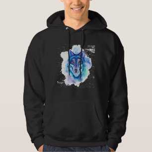 Wolf Splash Wolf Hoodie