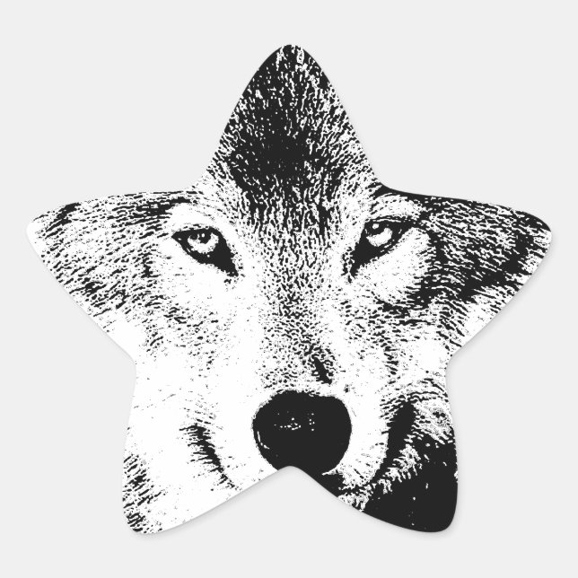 Wolf Star Sticker (Front)