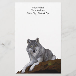 Wolf Stationery