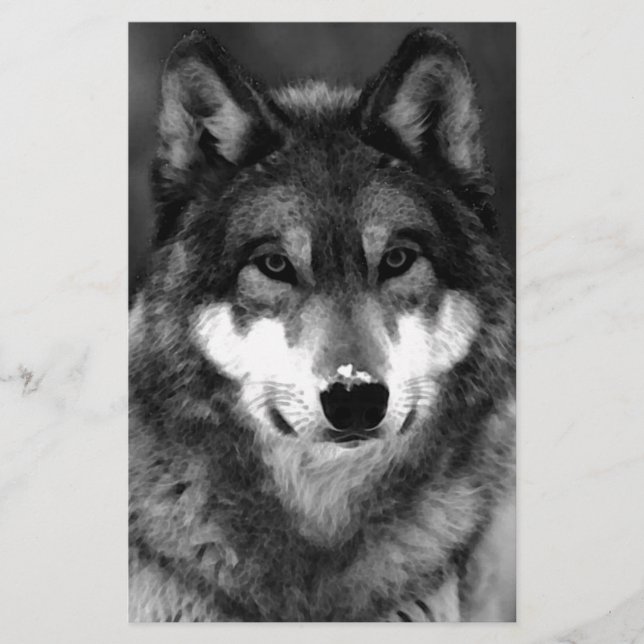Wolf Stationery (Front)