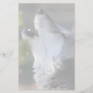 wolf stationery